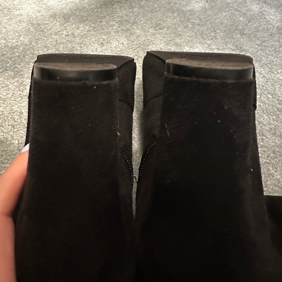 Jessica Simpson black suede booties 7.5 - Picture 6 of 6